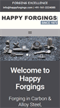 Mobile Screenshot of happyforgings.com