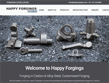 Tablet Screenshot of happyforgings.com